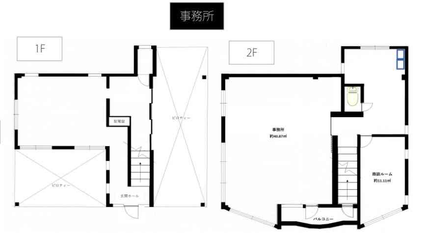 居宅の間取りです。